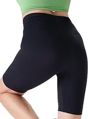 [TOUSYEA] Workout Shorts for Women Seamless High Waist Yoga Running Sport Active Exercise Fitness Shorts 8"