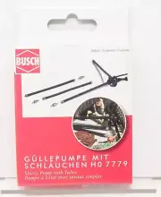 Busch 7779, Slurry Pump with Tubes for Train Layout or Scenery, HO Scale