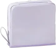 [Generic] Standing Makeup Bag Large Capacity Oxford Cloth, Waterproof Makeup Organizer Cosmetic Bag, Travel Makeup Bag with Compartments Organizer Storage for Home