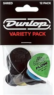 Jim Dunlop PVP118 Shredded Pick Variety Pack