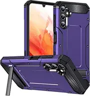 [YBROY] Case for Samsung Galaxy Z Fold5 5G, Soft TPU + Hard PC, Full Body Rugged Shockproof Case, Stand Function, Anti-Scratch Cover for Samsung Galaxy Z Fold5 5G.(Purple)