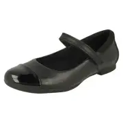 Girls Clarks Mary Jane School Shoes 'Scala Gem K'