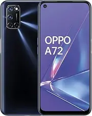 [OPPO] A72 Smartphone 128 GB, 4 GB RAM, Dual SIM, Twilight Black [Italian Version]