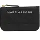 【MARC BY MARC JACOBS】黑色防刮皮革拉鍊零錢包