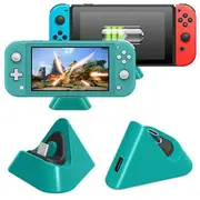 Nintendo Switch Lite Switch's Charging Dock Small Types Port Charger Station Blue Chargers & Charging Docks