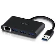 Alogic VROVA USB 3.0 SuperSpeed 3 Port HUB and Gigabit Ethernet Adapter