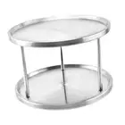 360 Degree Rotating Spice Rack Seasoning Jars Holder for Dresser Home Pantry