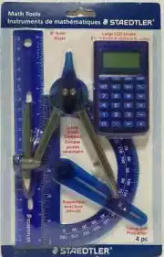 Staedtler Staedtler Math Tools, 1 ea Blue Color (LOC PEG 3-LP)