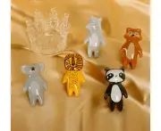 Cartoon Animal Furniture Handles For Kids Rooms