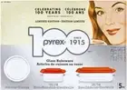 Pyrex Bakeware Dish Glass Baking Dishes with Lids 5 Piece Set Limited Edition