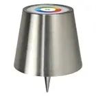LED Table Lamp Rechargeable Warm Light & RGB Pridola Bottle Lamp Touch Dimmable