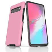 For Samsung Galaxy S10 5G Case, Armour Tough Protective Cover, Pink