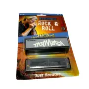 HOHNER "HOT METAL" HARMONICA IDEAL FOR ROCK & ROLL KEY of C