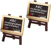 CIMAXIC 1 Set Miniature Easel for Micro Easel Model Blackboard for Dollhouse Decor Imaginative Play and Photography Prop Fine Workmanship and Lifelike Details