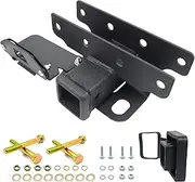 MONOKING Gladiator JT Tow Hitch, Towing Trailer Hitch Receiver Kit Compatible for 2019-2024 Gladiator JT 2 & 4 Door