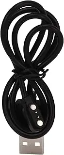 Smartwatch Charger Portable Magnetic USB Charging Cable Black 2 Pins Compact and Portable (3.5‑11mm)