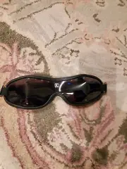 Kroops goggles Black Sky Smoke Lens With Strap New