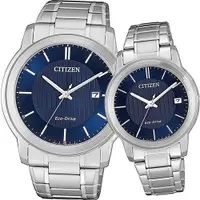 在飛比找蝦皮商城優惠-CITIZEN 甜蜜約定 光動能對錶(AW1211-80L+