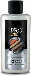 [PRO] Creme Luxe Smooth Leather | Shoe Moisturizer Cream | Multipurpose Conditioner for Shoes, Bags, and Leather Articles (150 ML), Neutral, Pack of 1, Neutral, Pack of 1