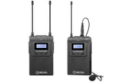 Boya BY-WM8 PRO-K1 UHF Dual Channel Wireless Lavalier Lapel Microphone
