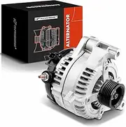 A-Premium Alternator Replacement for Jeep Wrangler 2012-2018 Wrangler JK 12V 160A 3.6L 6 Groove Pulley
