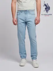 U.S. Polo Assn. Light Blue Mens Classic Fit Jeans (F61793) | $138