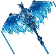 Dragon Kite for Kids & Adults - Easy to Fly for Beginners, Large Single Line for Beach Trip