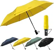 [RusuiQinsan] Windproof Travel Umbrella Sturdy Fiberglass Frame Compact Umbrella Auto Open Close Portable UV Protection Umbrella for Travel Something for Everyone