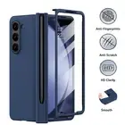 For Samsung Galaxy Z Fold 5 Full Case Rugged Shockproof Hard PC Screen Protector