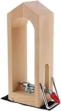 Leather Craft Hand Stitching Sewing Lacing Wooden Clamp Table Desktop Tools