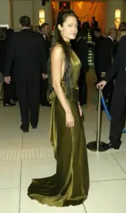 Angelina Jolie arrives at 2003 Orange British Academy Film Awards - Old Photo 5