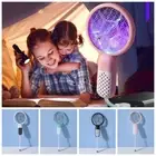 UV Light Insect Racket Electric Shock Fly Bug Zapper Camping