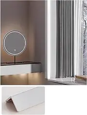Corner Wall Protector, Self Adhesive Wall Edge Protection Strips,PVC Corner Edging Trim Strips,Furniture Bumper Decor Cover,.3.6cm Wide Durable Angle Corner Trim