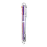 6 Colors Ballpoint Pen Spring Retractable Refillable Multicolor Pens Pen