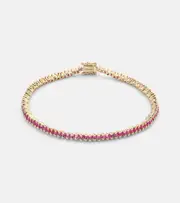 [Suzanne Kalan] Suzanne Kalan 18kt yellow gold bracelet with sapphires One Size gold