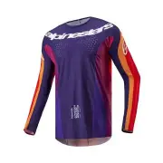 Techstar Pneuma Jersey Deep Purple Orange Deep Blue