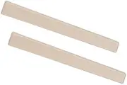 Frediuo Classical Guitar Nut and Bridge Set - 6 Piece Bundle, White, 2 Pcs