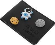 [MUELODSIC] Creative Driver License Holder Sleeve Large Capacity Passport Card Organizer Unique Design with Card Slots Must Have Accessory for Drivers