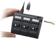 NEW: ZOOM USB Audio Interface for Guitar/Bass Pocket-sized Ultra-compact GCE-3