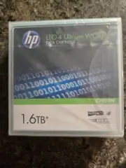 HP LTO-4 Ultrium Worm 1.6TB Data Cartridges C7974w - New, never opened