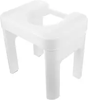 OATIPHO Toilet Stool Cushion for Adults Comfortable Height Bathroom Footstool Stable Step Stool for Pooping for Pregnant Women Durable Material