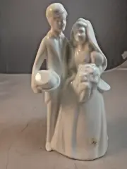 ROYAL DOULTON Bone China 'Bride and Groom' Figurine or Cake Topper