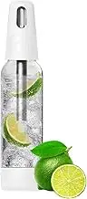 Portable Soda Siphon, 1L Travel Sparkling Water Maker Machine for Home & Outdoor, Carbonated Water Soda Streaming Machine, Soda Maker for Cocktails or Fizzy Drink, 8 gram CO2 Cartridges(Not Included)