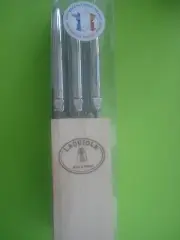 LAGUIOLE STEAK KNIVES BUTCHER BLOCK STAINLESS STEEL BUMBLE BEE SET 6 NEW