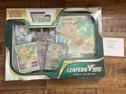 Pokémon TCG: Sword & Shield Leafeon V Star Special Collection (Factory Sealed)