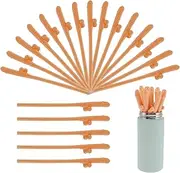 20Pcs Bachelorette Party Straws 19.2cm Funny Hen Party Straws Creative Drinking Straws Party Favors for Bachelorette Party (Flesh Color)