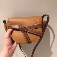 在飛比找蝦皮購物優惠-96新 LOEWE Gate 緞帶 Small Bag 小型