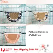 Pet Cat Large Fleece Hammock Nest Warm Cotton Cage Hanging Bed Swing Winter
