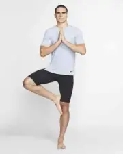 Nike Yoga Infinalon Athletic Compression Shorts Tights Base Layer CJ8018 Men's L