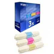 3x Europcart Toner for OKI MC-561-DN C-531-DN C-530-DN MC-351-DN C-330-DN